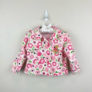 Vintage Disney Winnie the Pooh Floral Jacket 24 Months